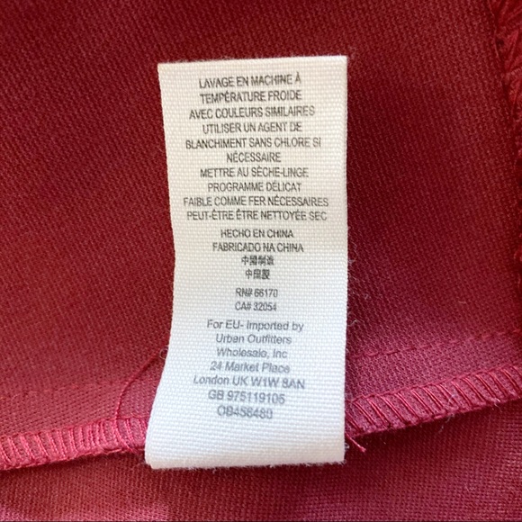 Free People Layla Fit & Flare Dress in Auburn Red - Picture 8 of 10